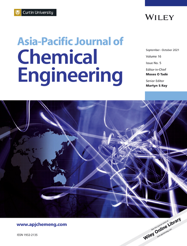 Asia Pacific Journal of Chemical Engineering